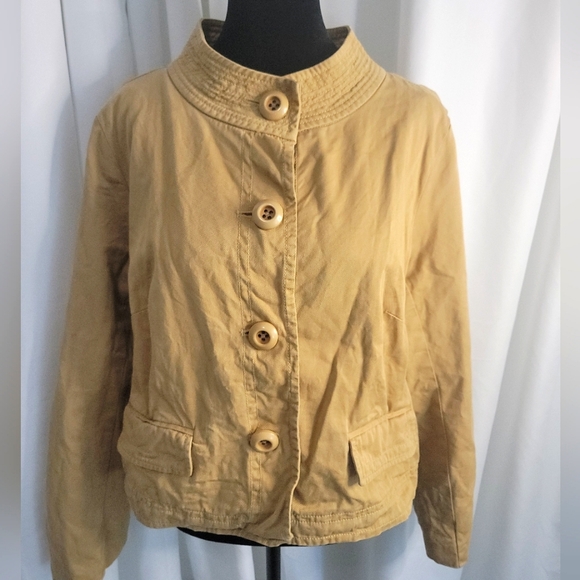J. Crew Jackets & Blazers - J.Crew Classic Twill Chino jacket, Sz14